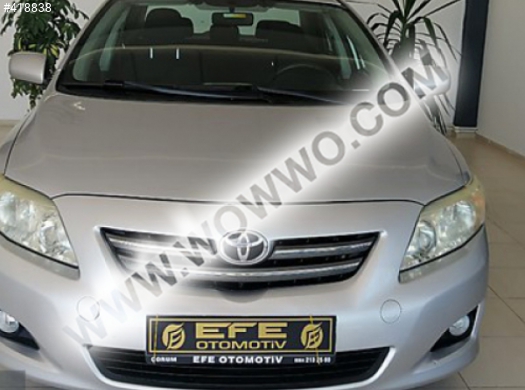 Corum Merkez Icinde Toyota Corolla 1 Adet Ikinci El Toyota Corolla Corum Merkez Araba Fiyatlari Waa2